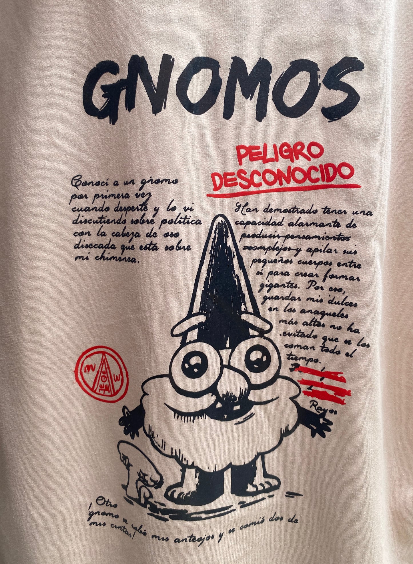 Camiseta Gravity Falls Gnomos Unisex