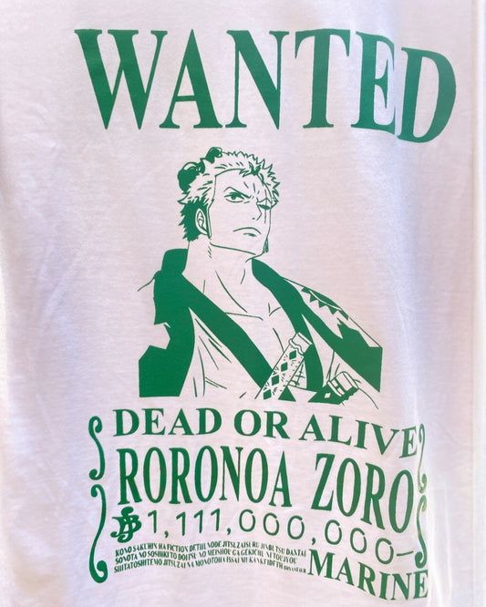 Camiseta One Piece Zoro