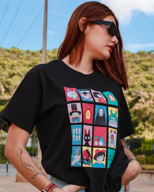 Camiseta Studio Ghibli