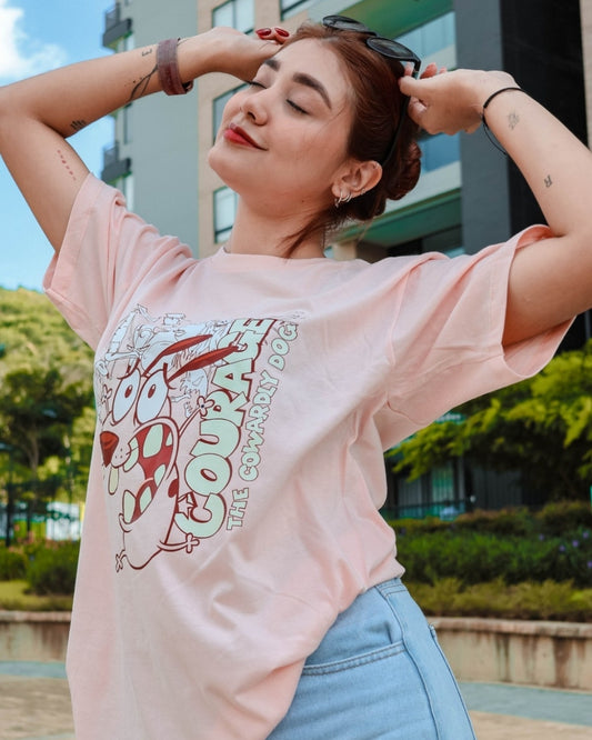 Camiseta Perro Coraje