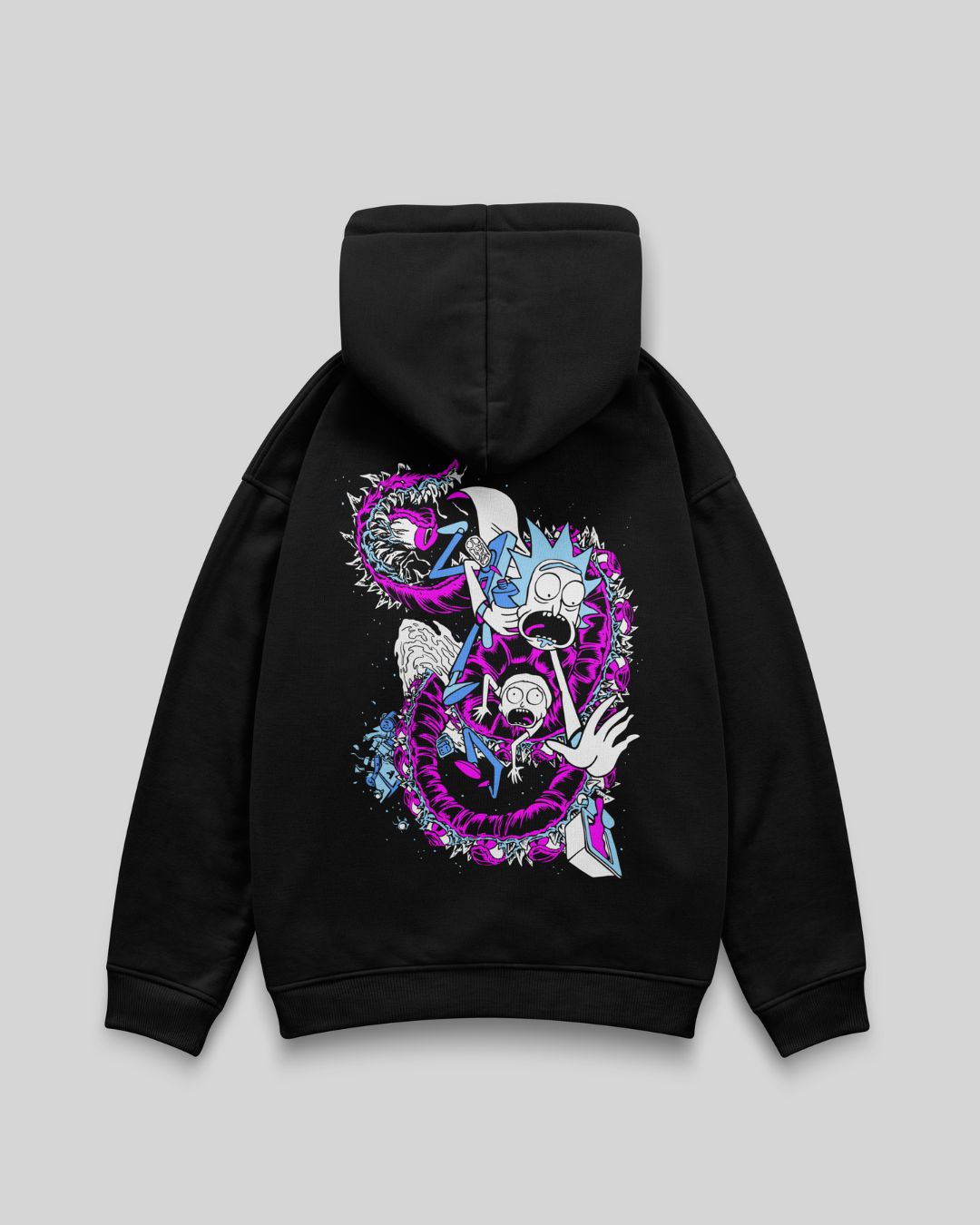 Hoodie Rick and Morty Caos Interdimensional