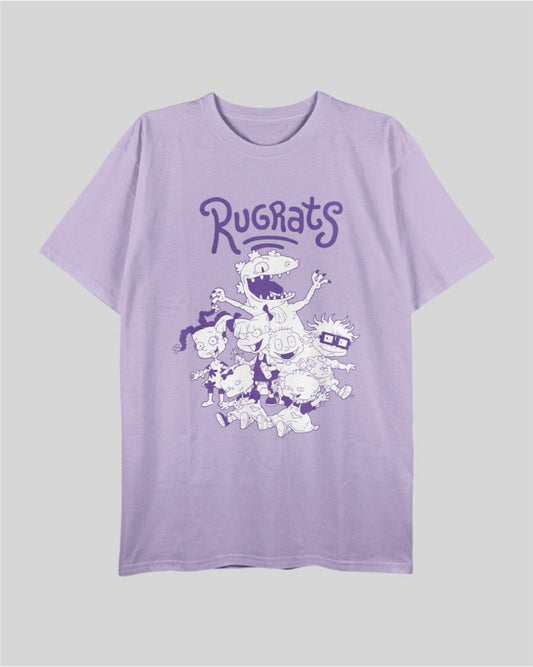 Camiseta Unisex Regular Size Lila Rugratz