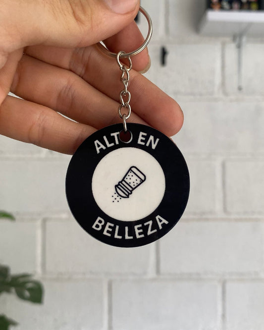 Llavero Alto en Belleza