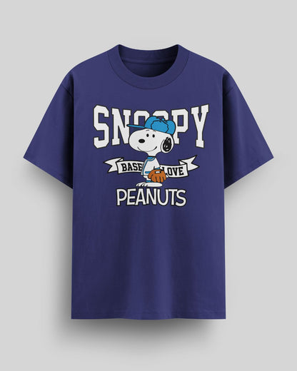 Camiseta Snoopy Beisbol