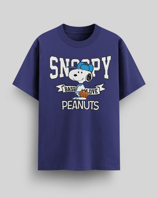 Camiseta Snoopy Beisbol