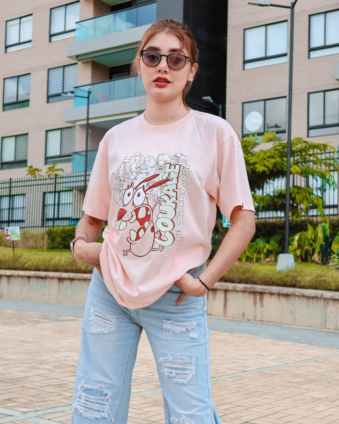 Camiseta Perro Coraje