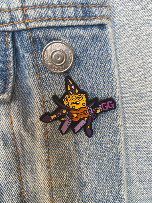 Pin Bob Esponja Rockero