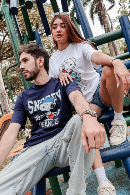 Camiseta Snoopy Espacial