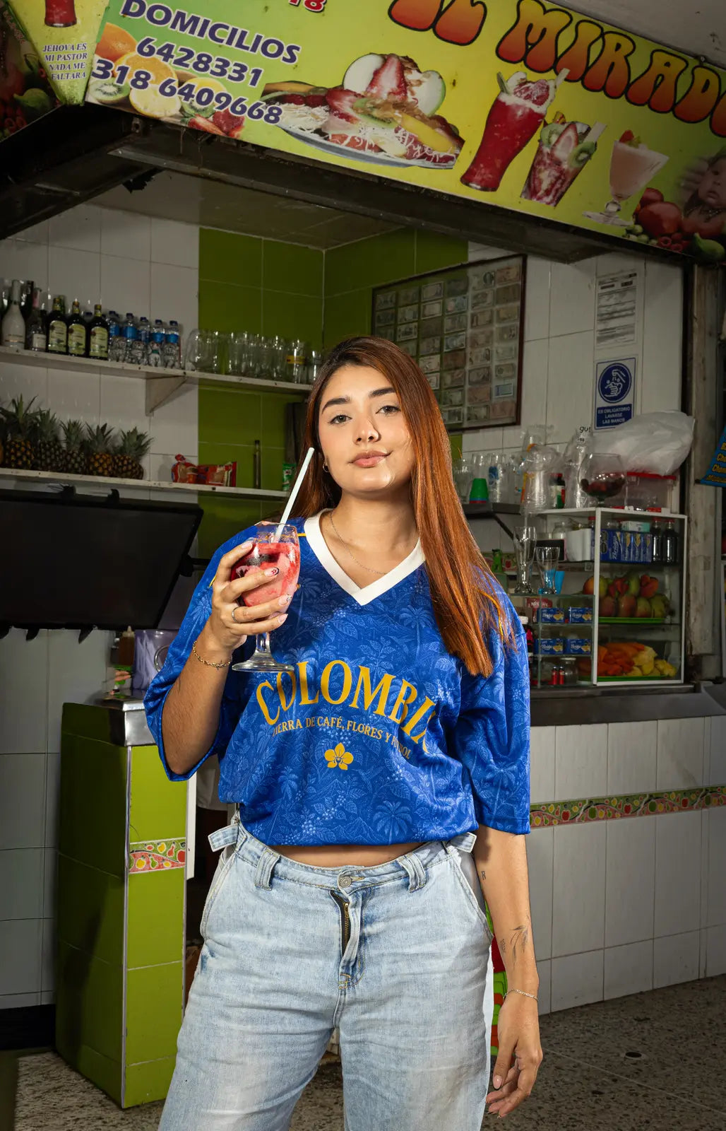 Camiseta Colombia Vintage