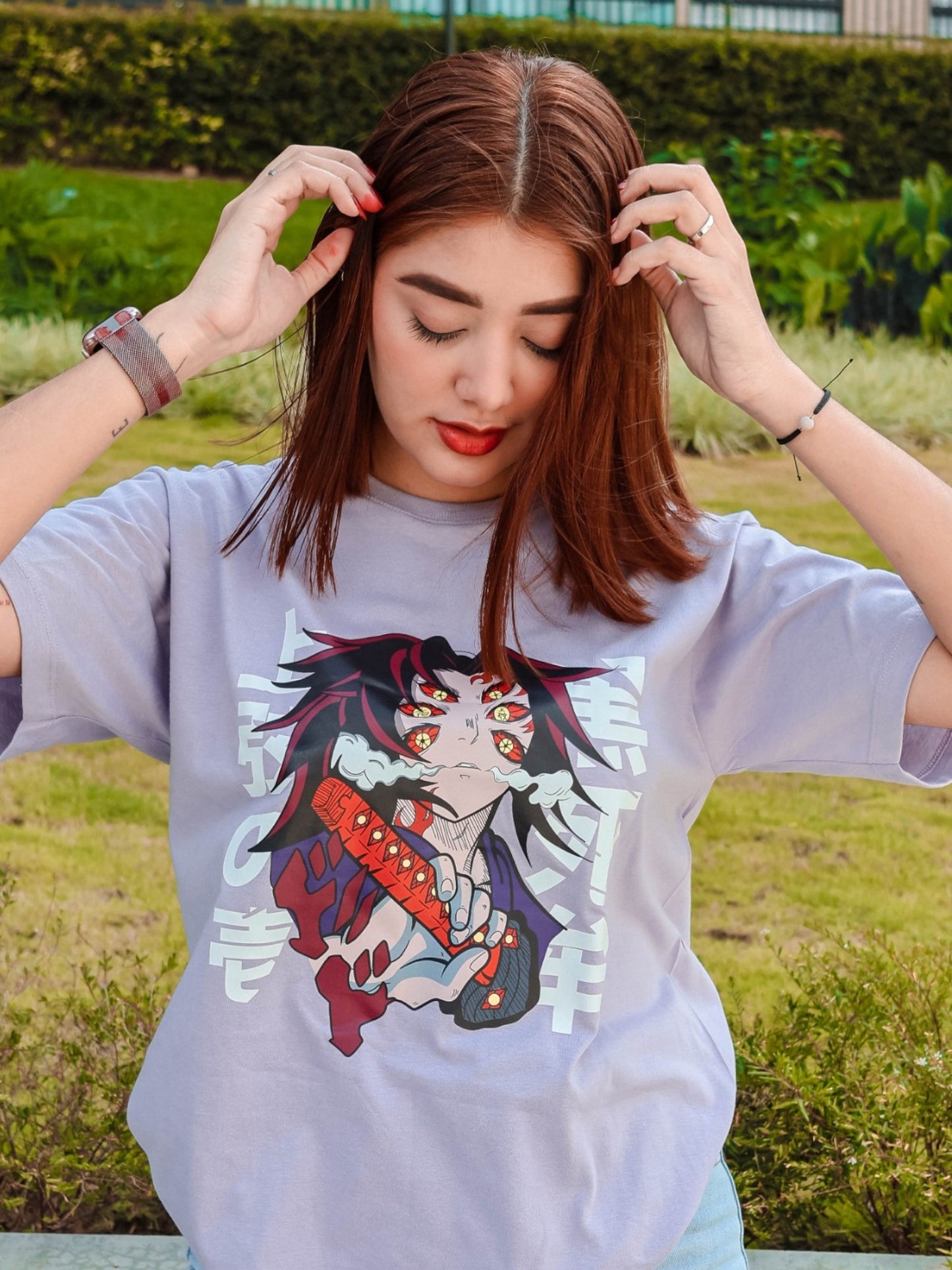Camiseta Kimetsu No Yaiba Kokushibo