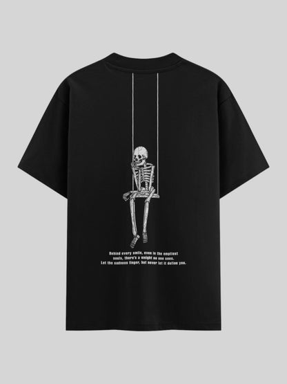 Camiseta Calavera Columpio