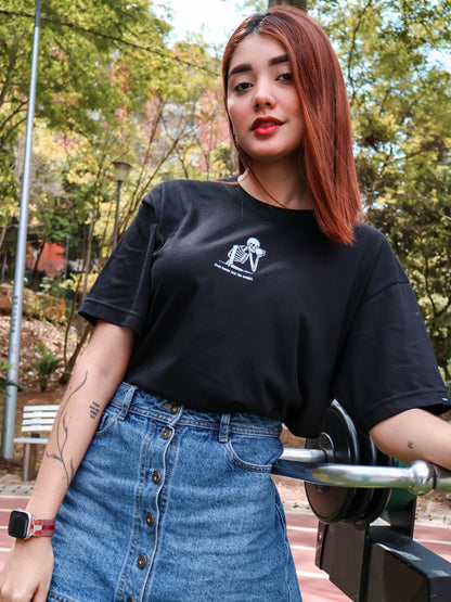Camiseta Calavera Columpio