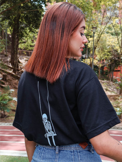 Camiseta Calavera Columpio