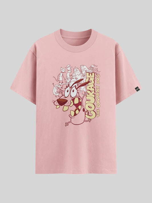 Camiseta Perro Coraje Unisex