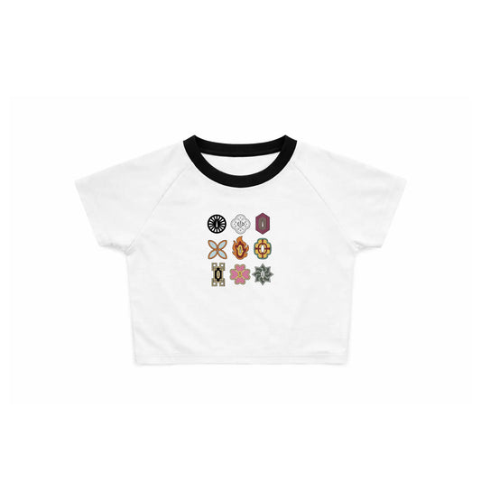 Baby Tee Katanas Hashiras