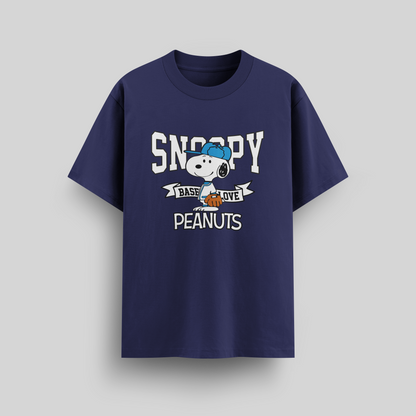 Camiseta Snoopy Beisbol